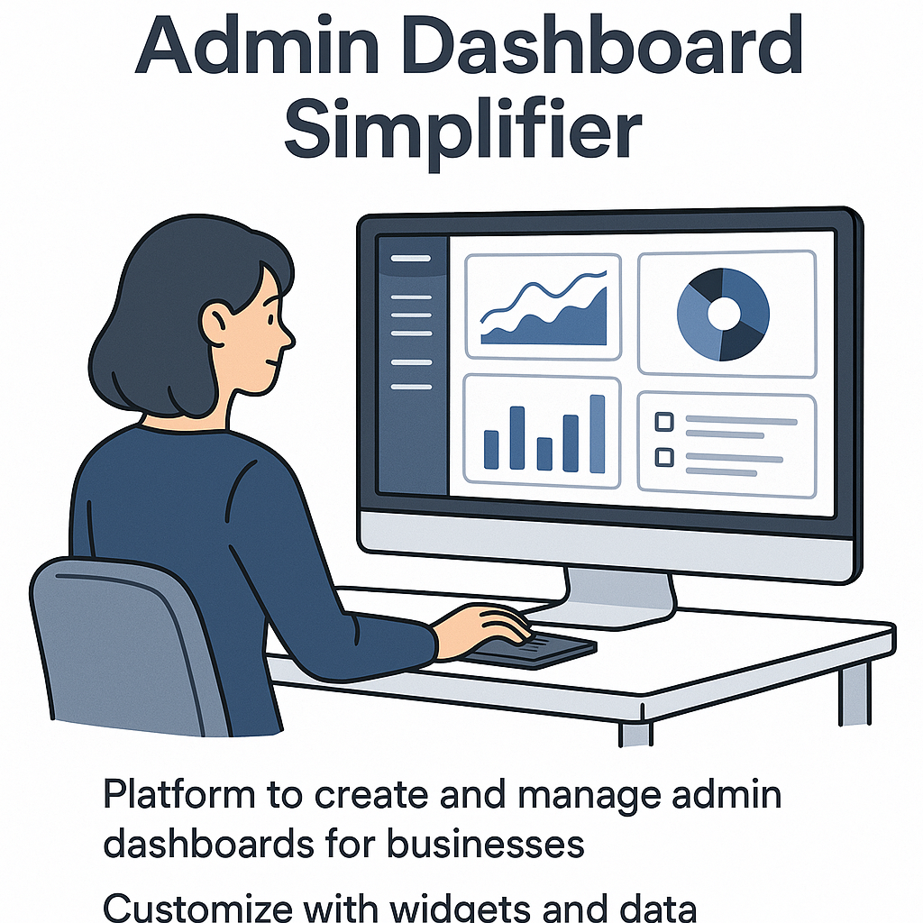 Admin Dashboard Simplifier