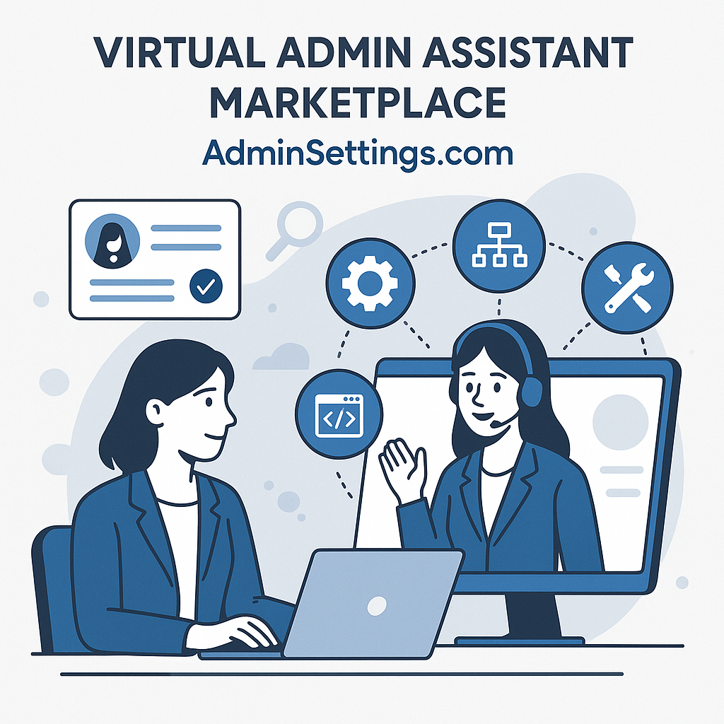 Virtual Admin Assistant Marketplace