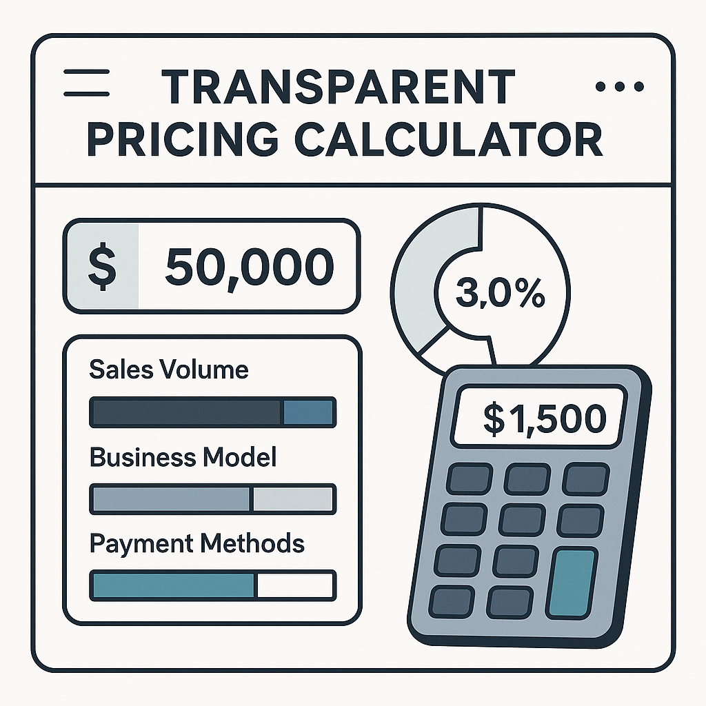 Transparent Pricing Calculator