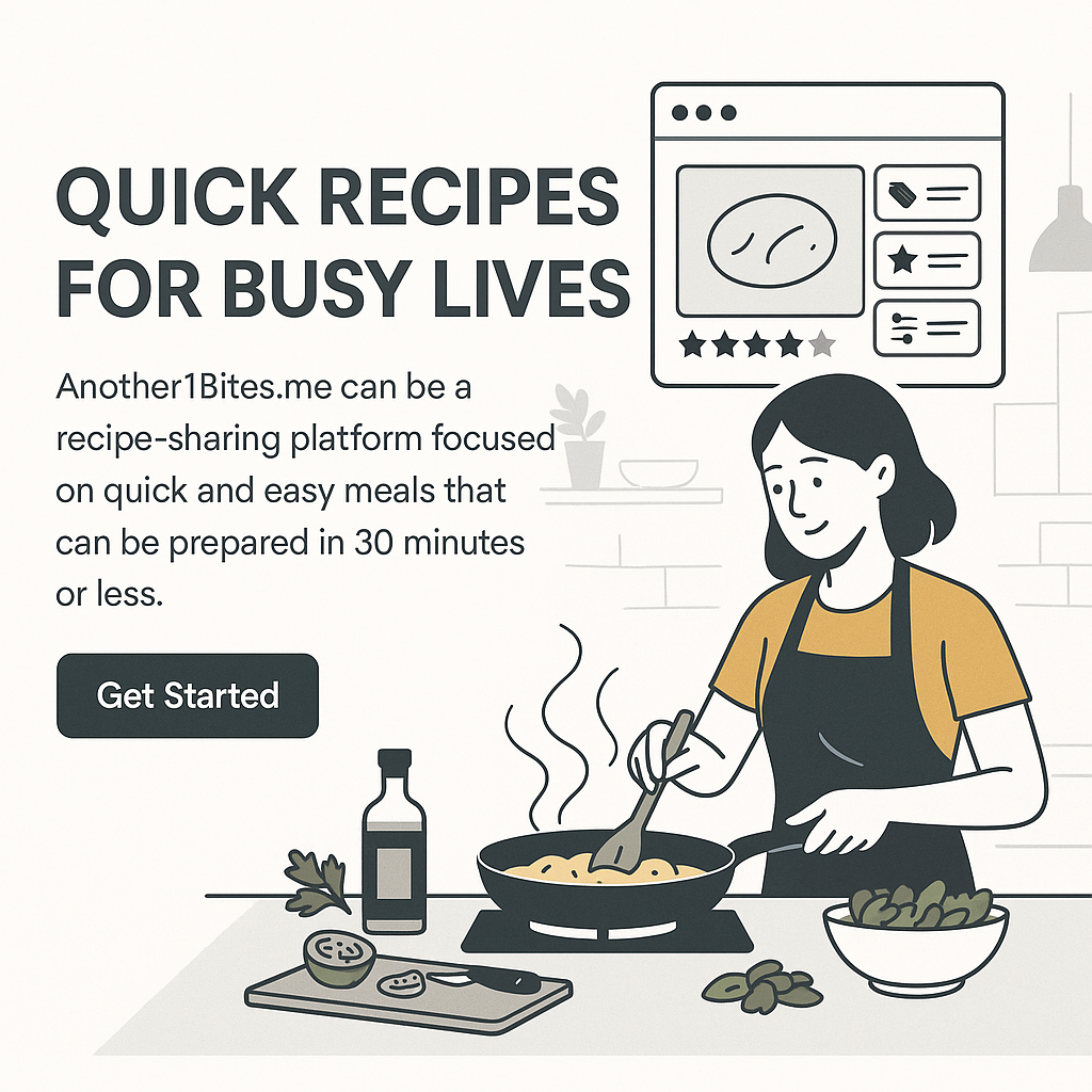 Quick Recipes for Busy Lives